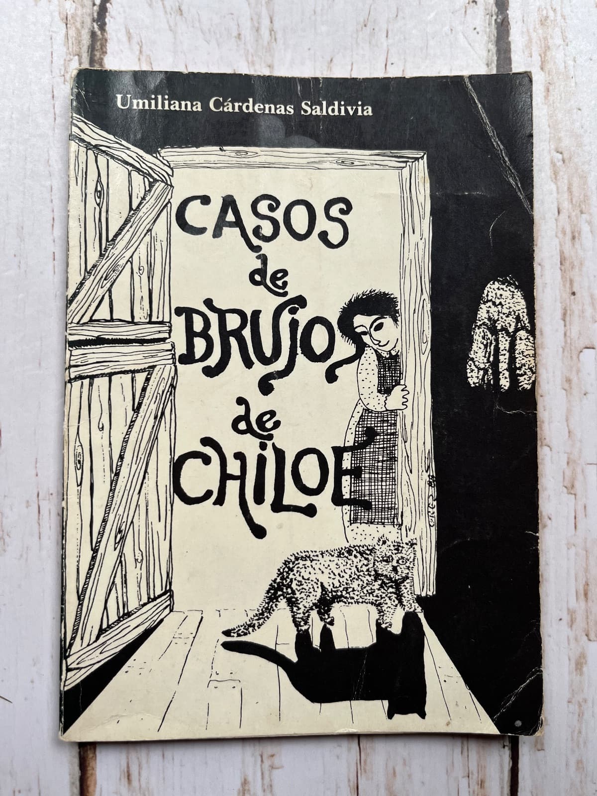 CASOS DE BRUJOS DE CHILOÉ Casos de brujos de Chiloé y Glosario Chilote — Umiliana Cárdenas Saldivia, libro usado (foto 1 de 6)