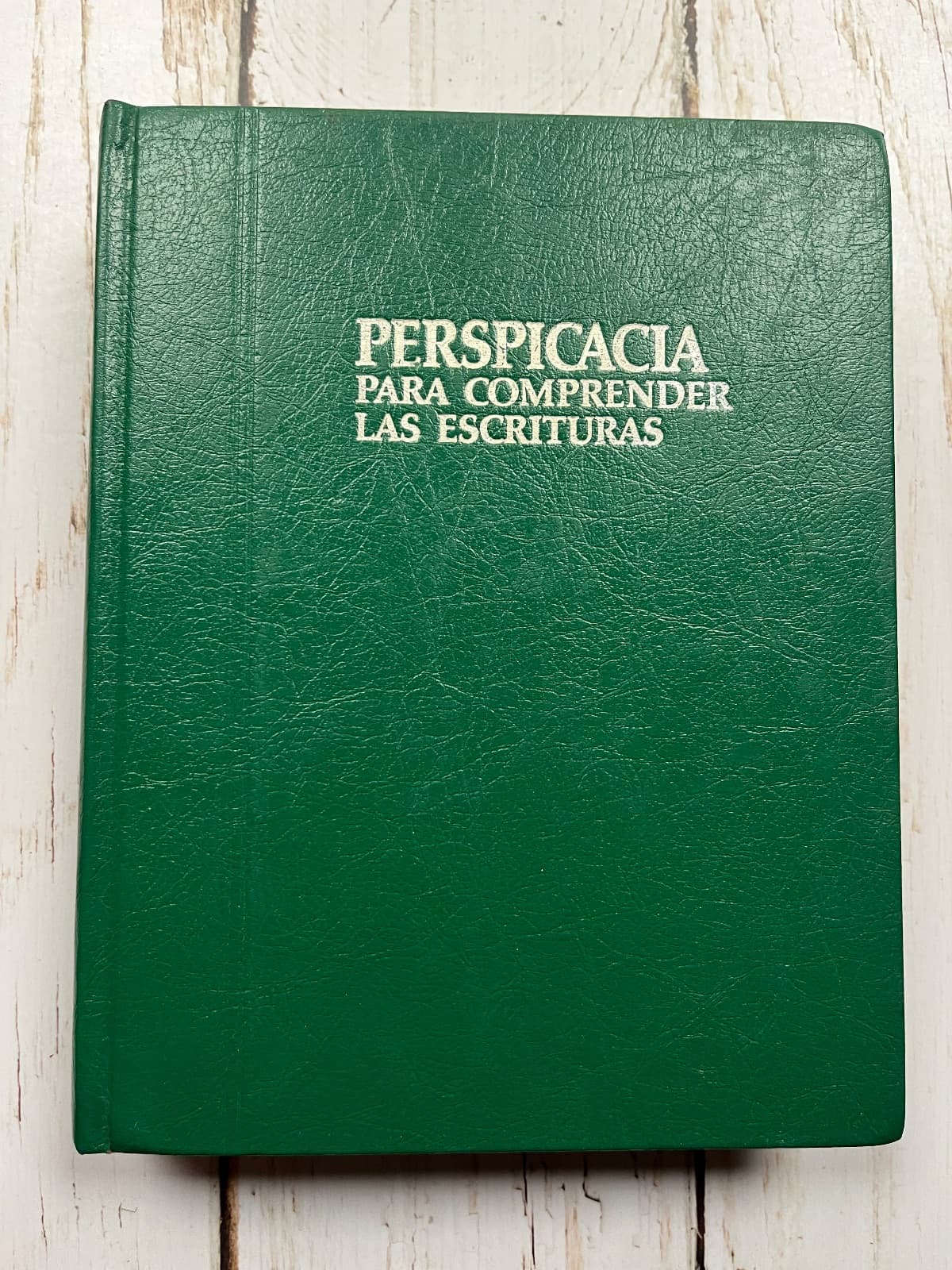 PERSPICACIA PARA COMPRENDER LAS ESCRITURAS Tomo 2 (J–Z — Nn, libro usado