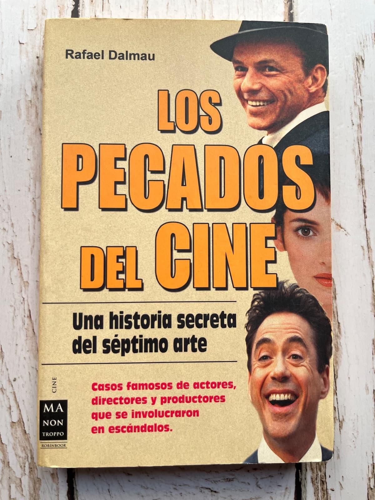 Los pecados del cine — Rafael Dalmau, libro usado