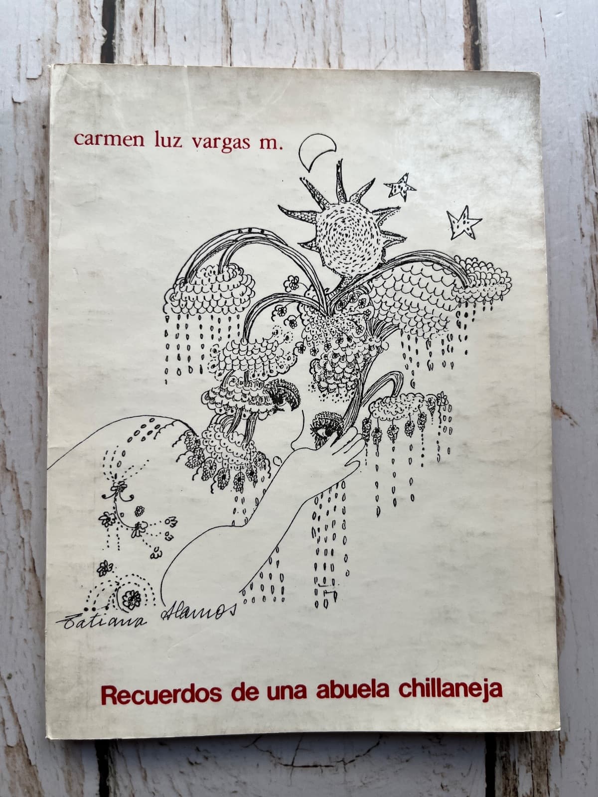 Recuerdos de una abuela Chillaneja (firma y dedicatoria de autora)