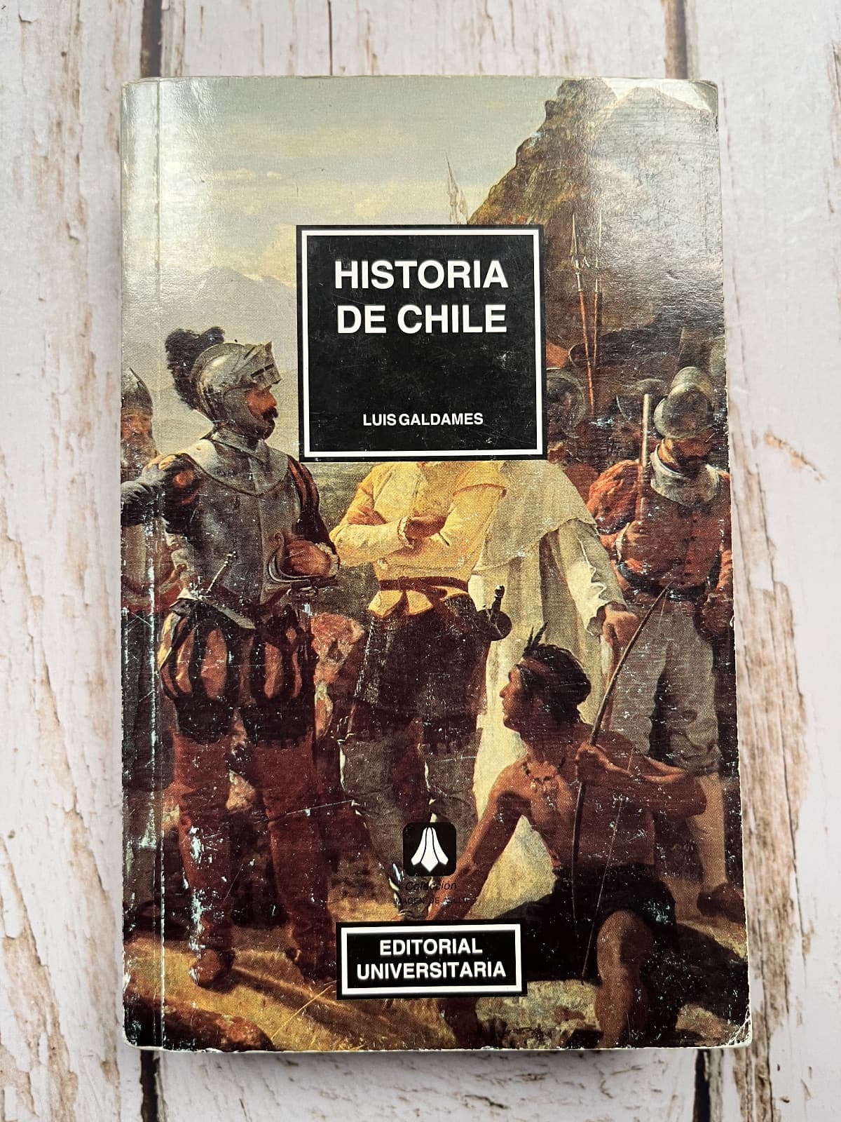 Historia de chile — Luis Galdames, libro usado (foto 1 de 6)
