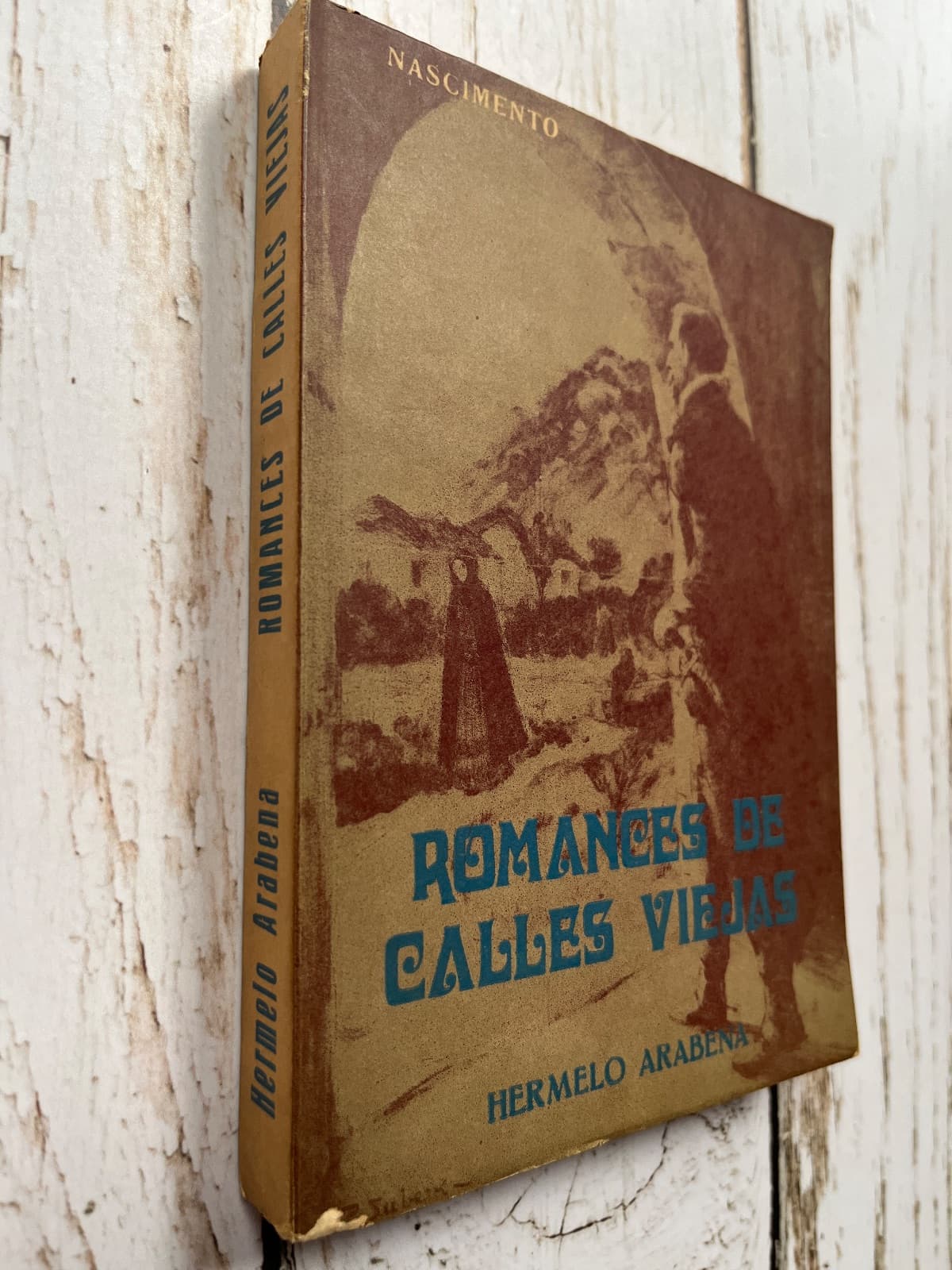 ROMANCE DE CALLES VIEJAS (SANTIAGO DEL NUEVO EXTREMO) — Hermelo Arabena, libro usado (foto 1 de 6)