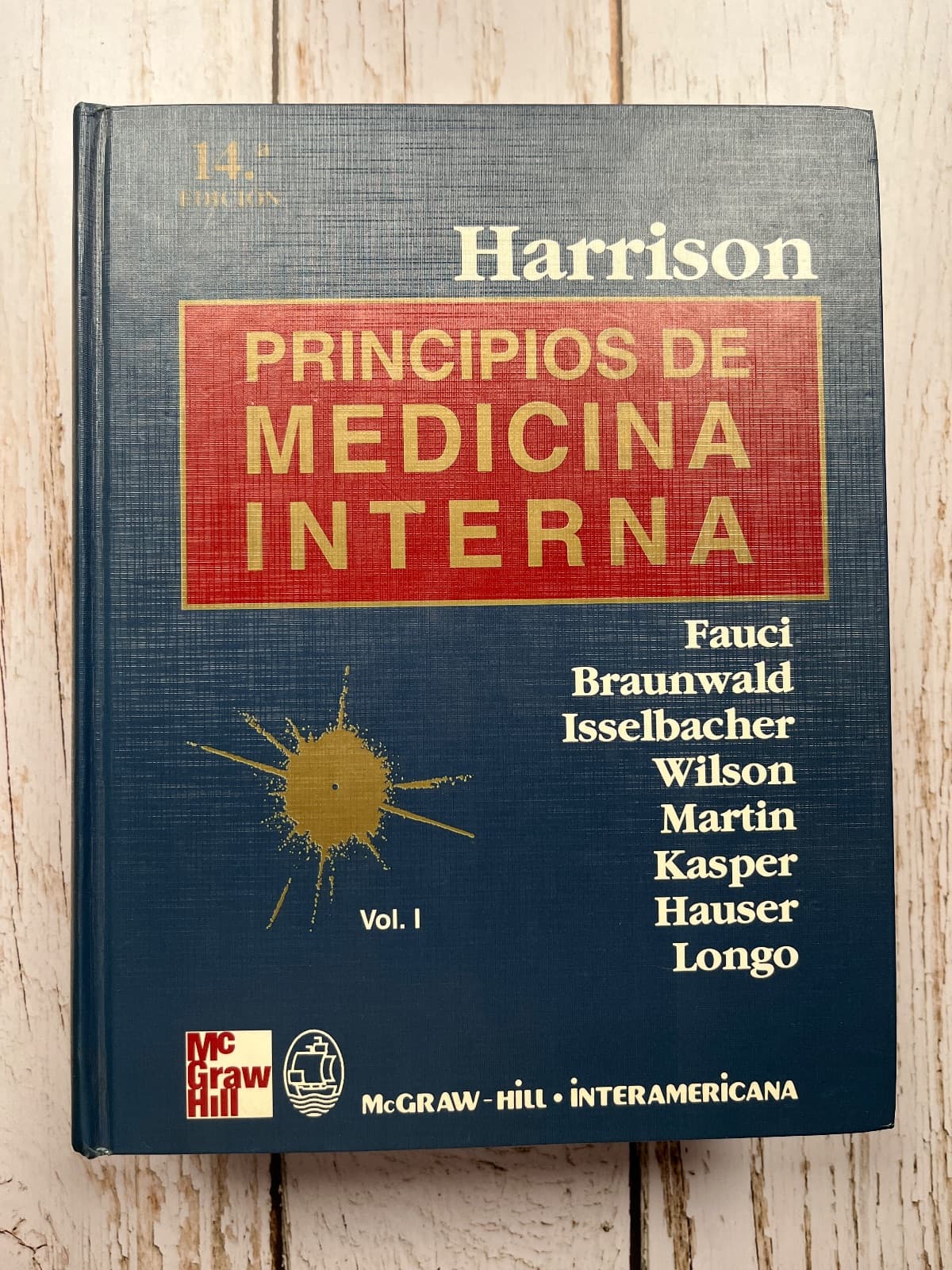 PRINCIPIOS DE MEDICINA INTERNA – VOL. 1 — Varios, libro usado (foto 1 de 6)
