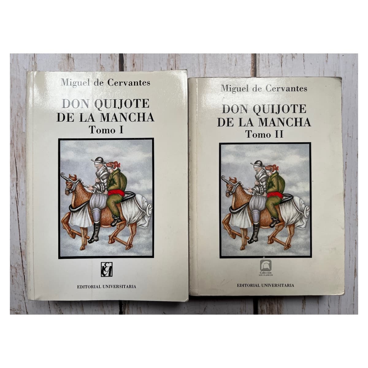 DON QUIJOTE DE LA MANCHA. TOMOS I-II — Miguel de Cervantes, libro usado (foto 1 de 5)