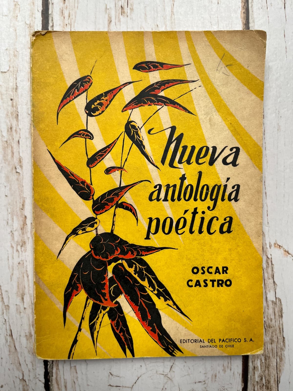 Nueva antología poética — Oscar Castro , libro usado