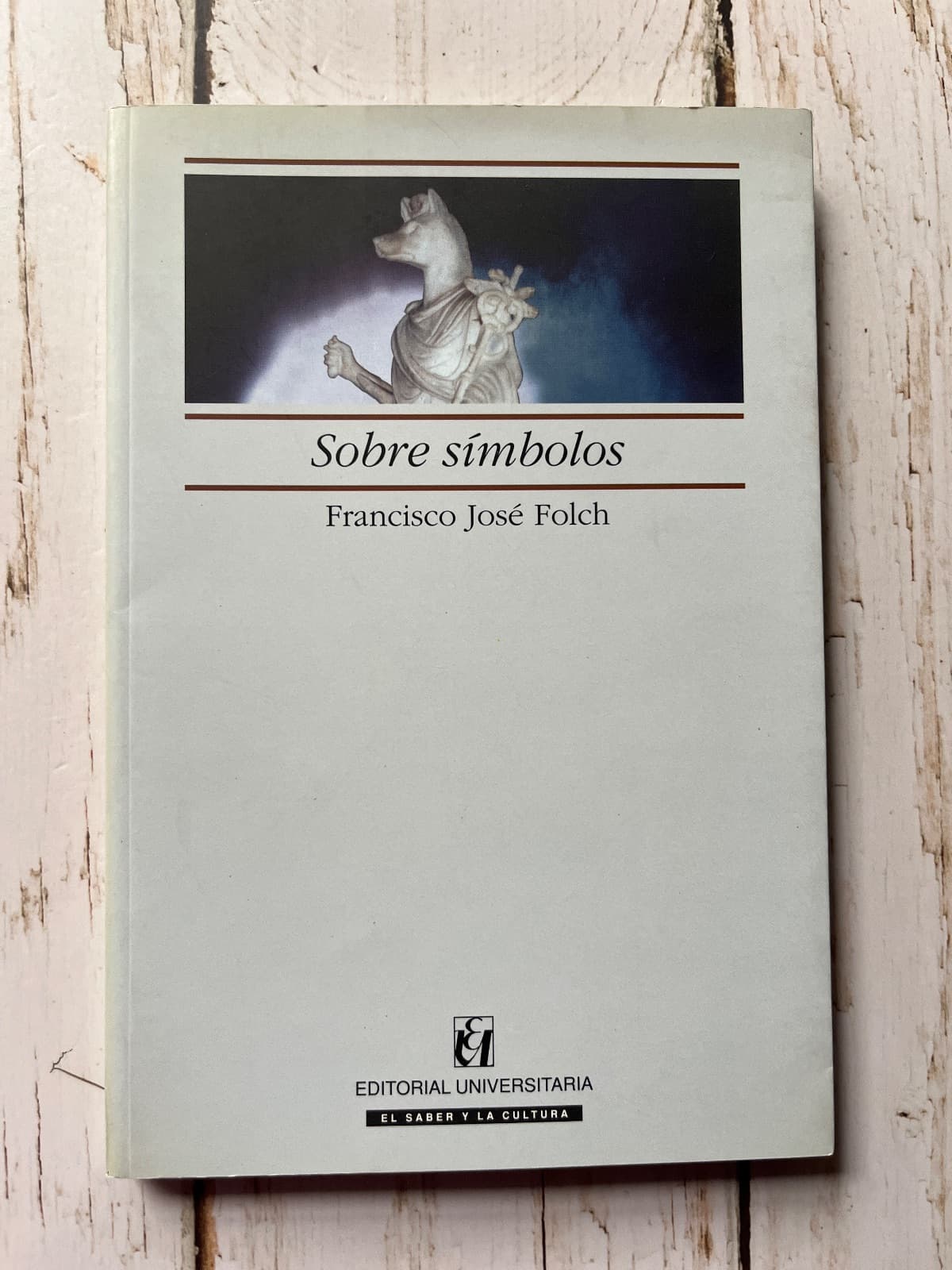 Sobre símbolos — Francisco José Folch, libro usado (foto 1 de 6)