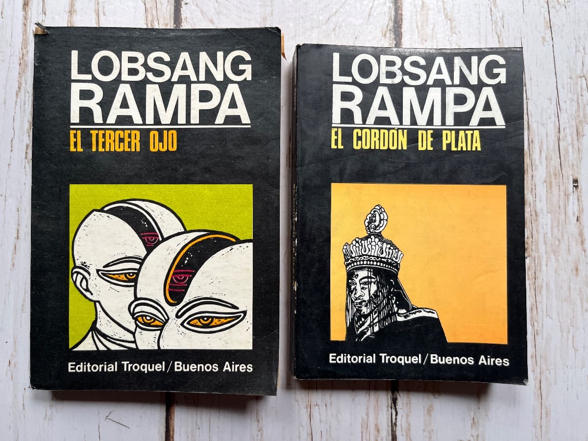 EL TERCER OJO – EL CORDÓN DE PLATA — Lobsang Rampa, libro usado