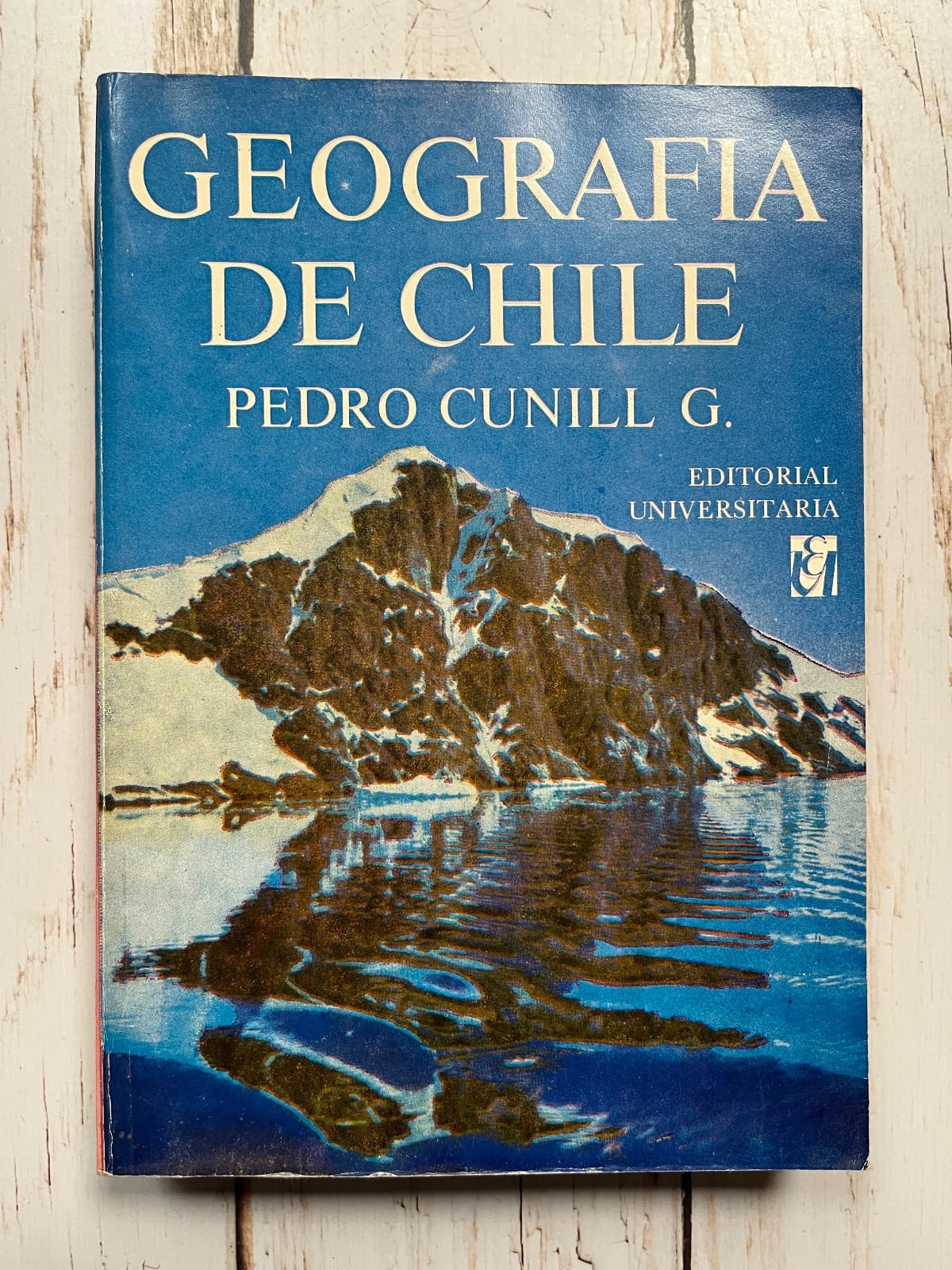 Geografía de Chile — Pedro Cunill G., libro usado (foto 2 de 6)