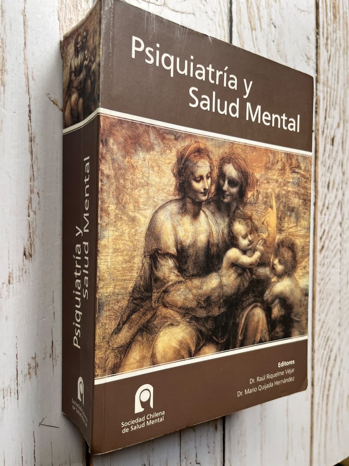 PSIQUIATRÍA Y SALUD MENTAL — Dr. Raúl Riquelme Véjar y Dr. Mario Quijada Hernández, libro usado (foto 2 de 6)
