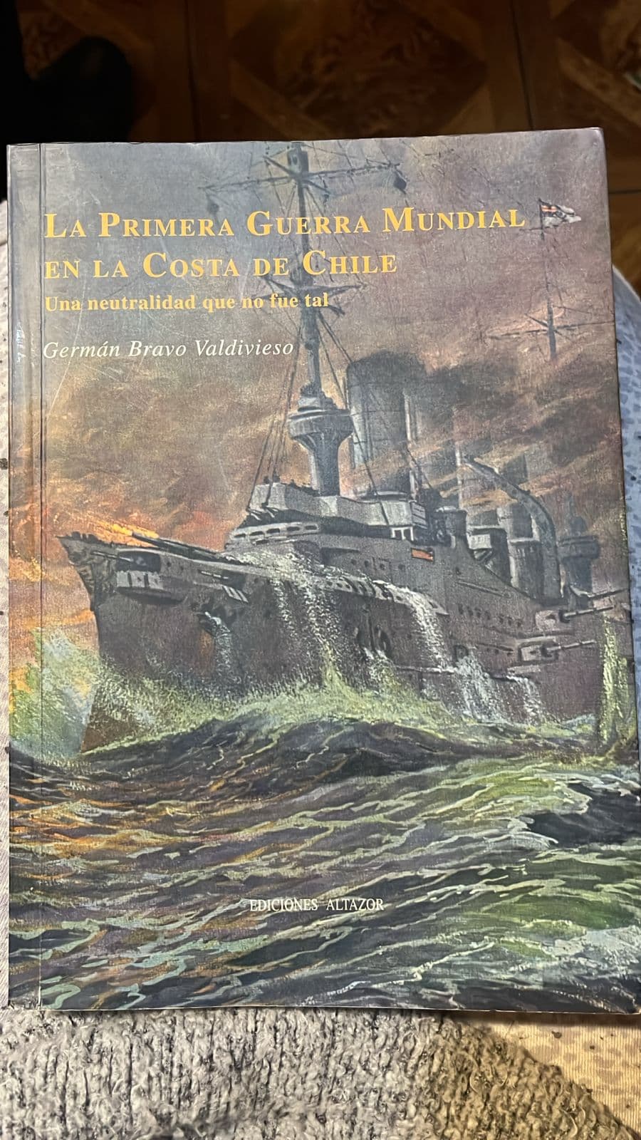 La Primera Guerra Mundial en la Costa de Chile — Germán Bravo Valdivieso, libro usado