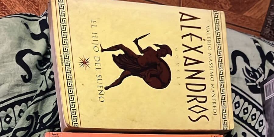 Aléxandros I: El hijo del sueño — Valerio Massimo Manfredi, libro usado