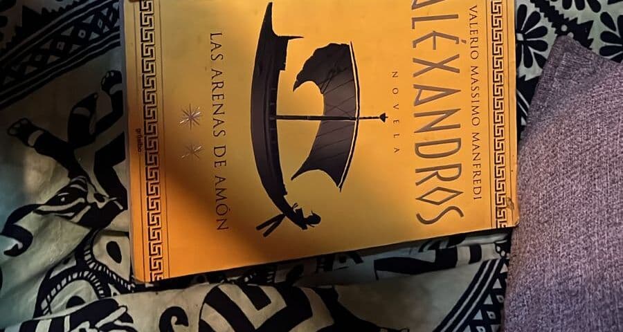 Aléxandros II: Las arenas de Amón — Valerio Massimo Manfredi, libro usado