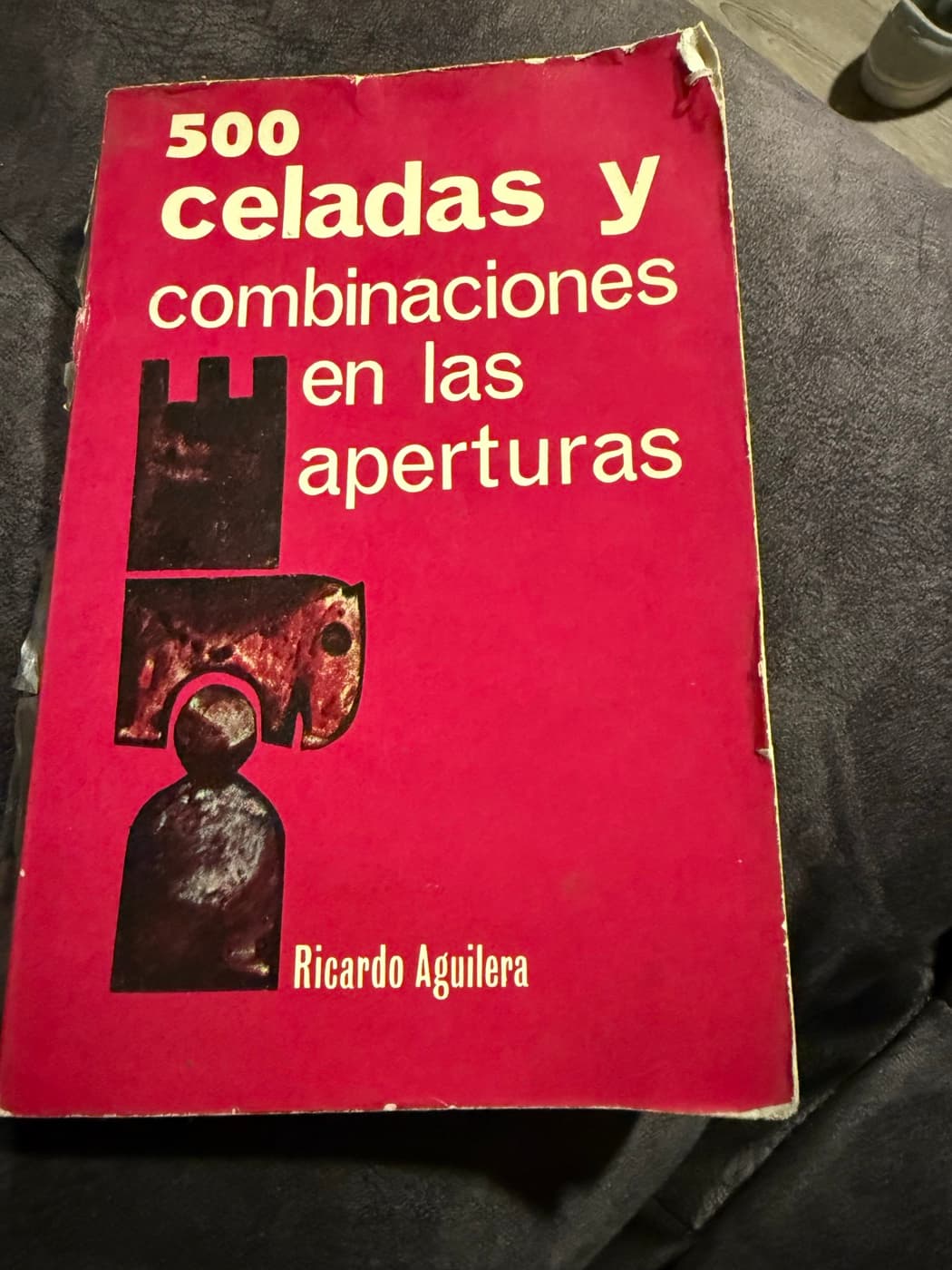 500 celadas y combinaciones en las aperturas (ajedrez) — Ricardo Aguilera, libro usado (foto 1 de 3)