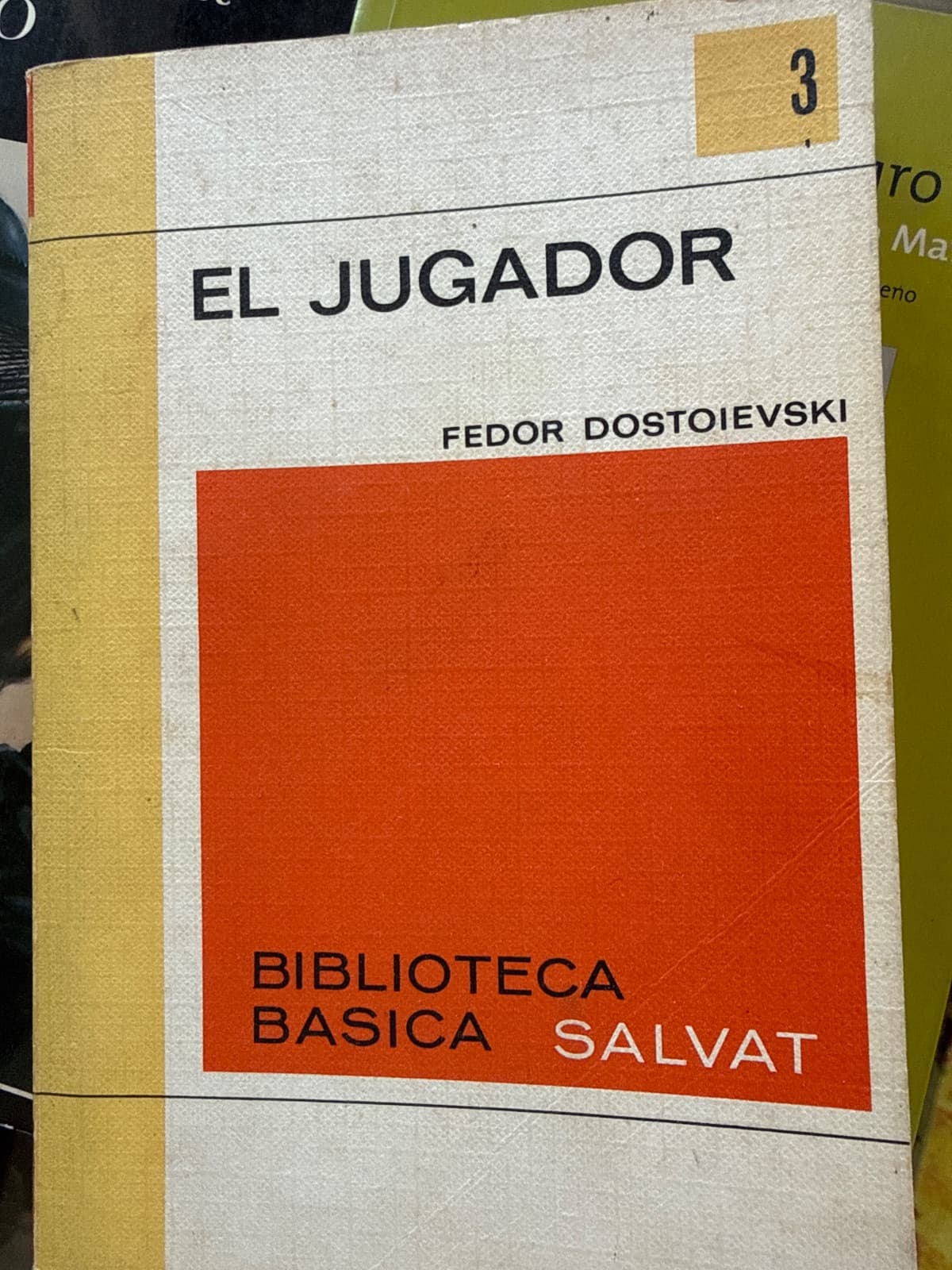El jugador — Fiódor Dostoyevski, libro usado