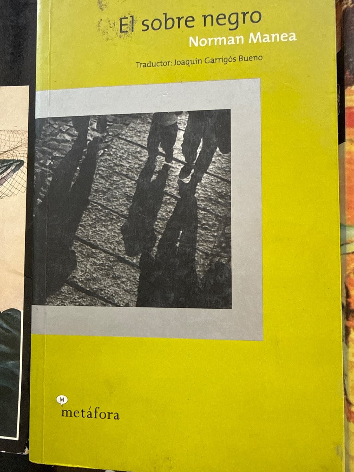 El sobre negro — Norman Manea, libro usado