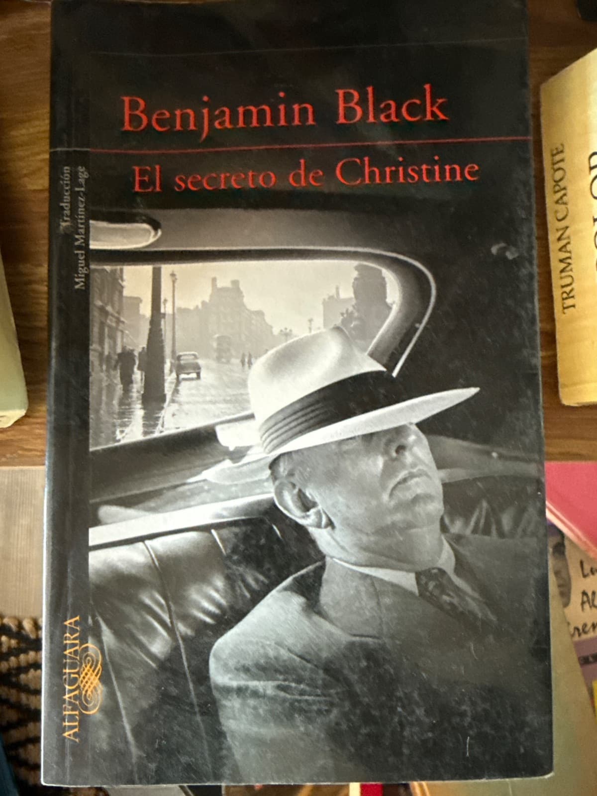 El secreto de Christine — Benjamin Black, libro usado