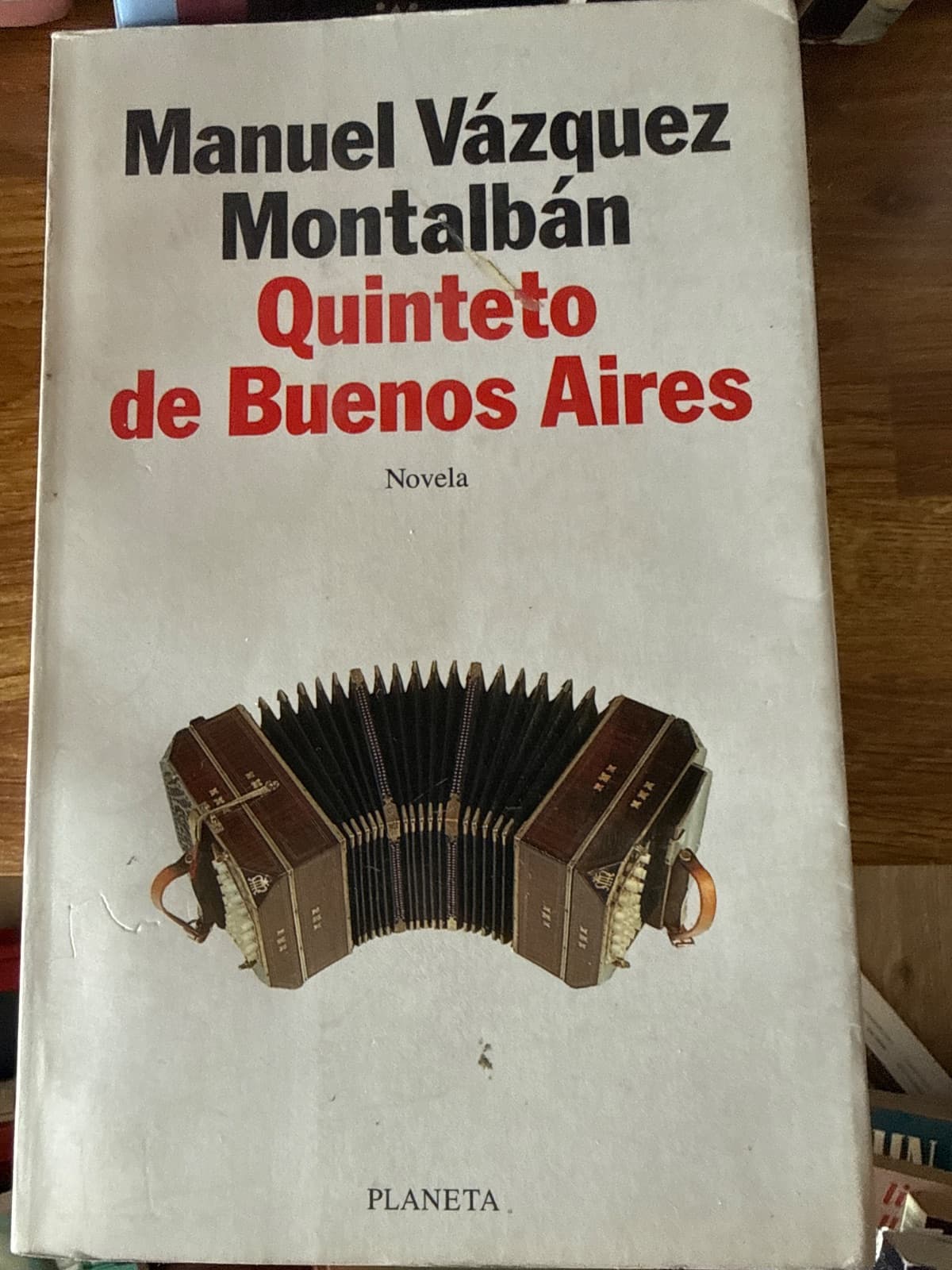 Quinteto de Buenos Aires — Manuel Vazquez Montalban, libro usado
