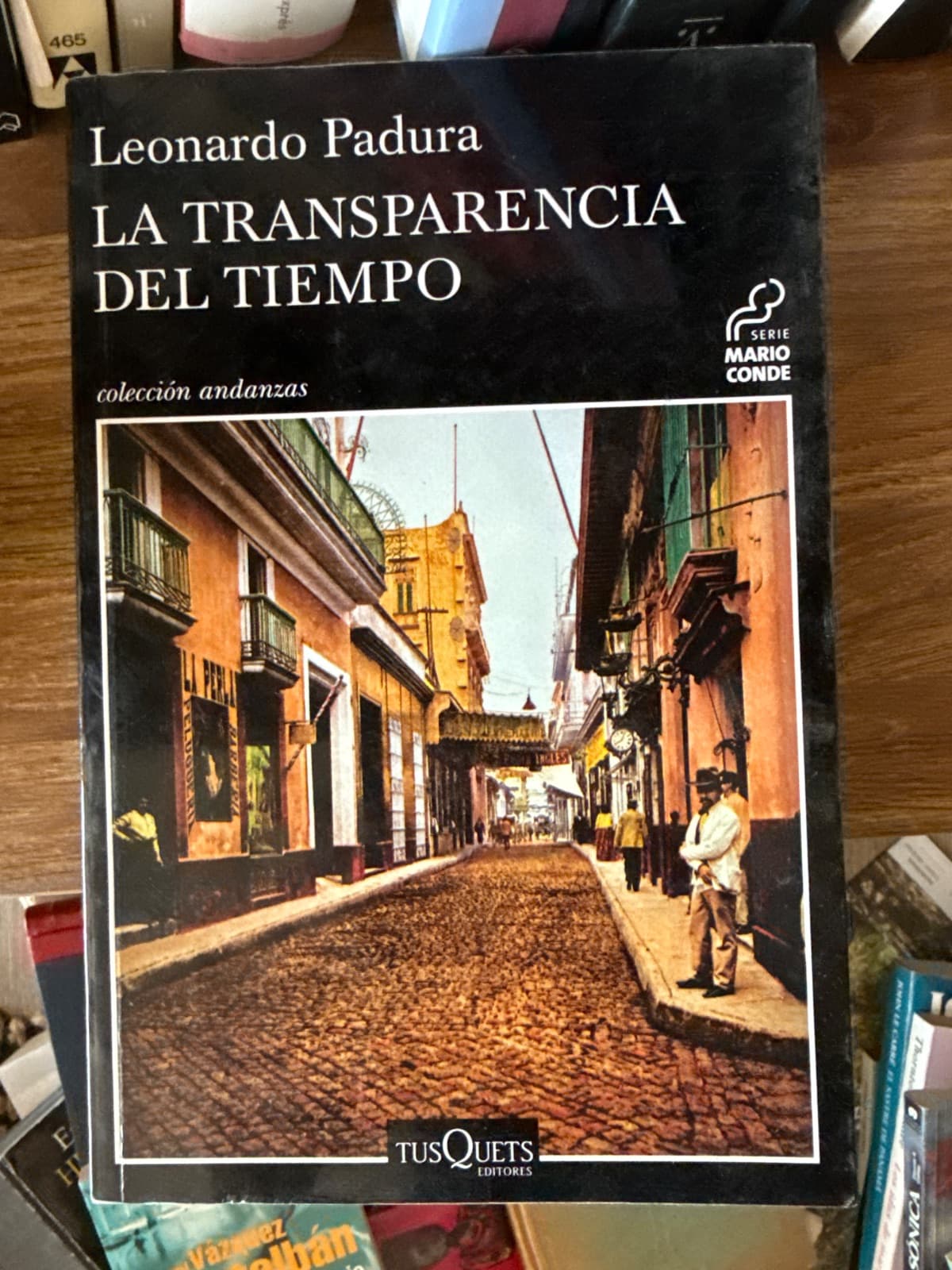 La Transparencia Del Tiempo — Leonardo Padura, libro usado