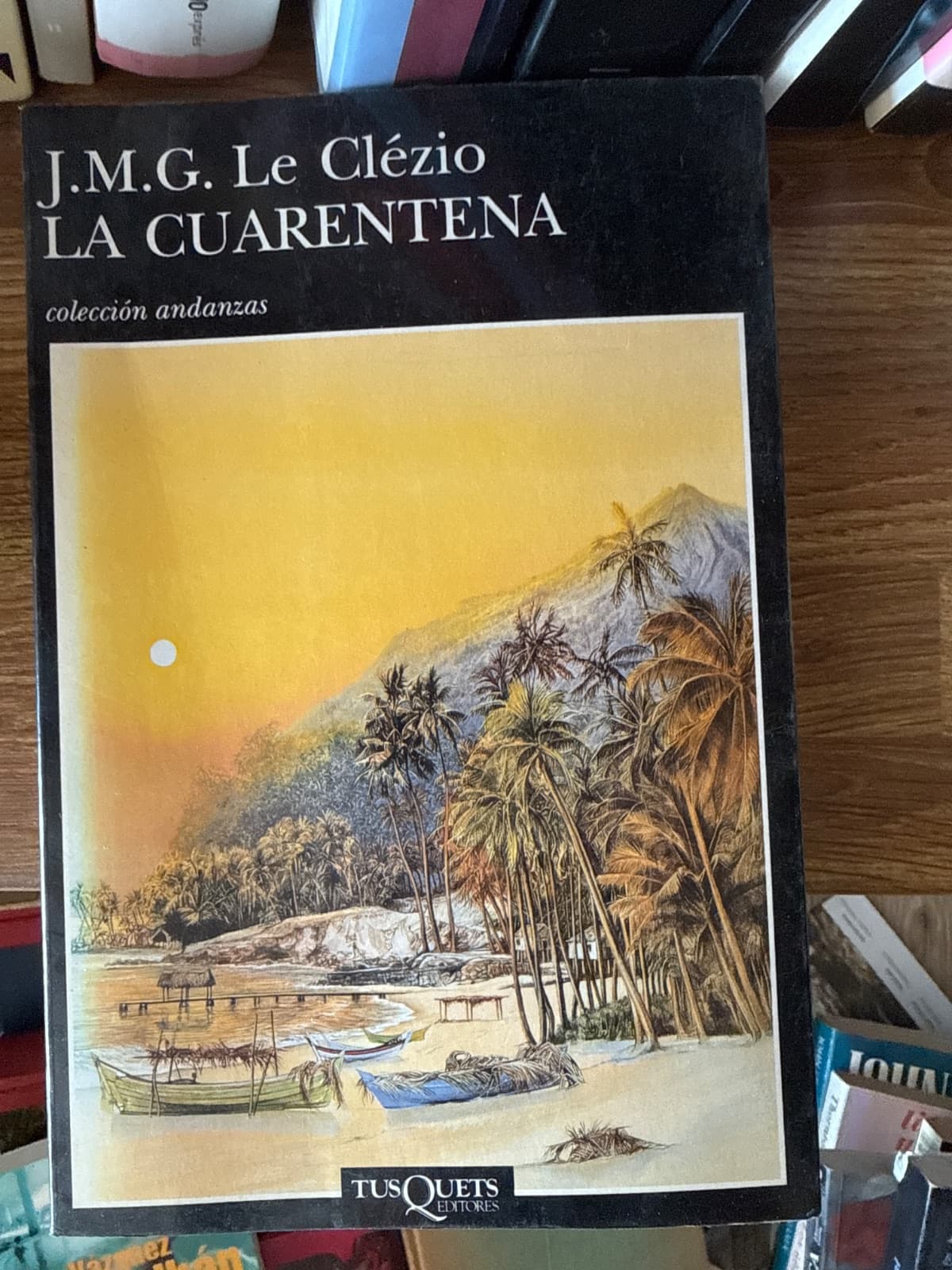 La Cuarentena — J.M.G. Le Clézio, libro usado