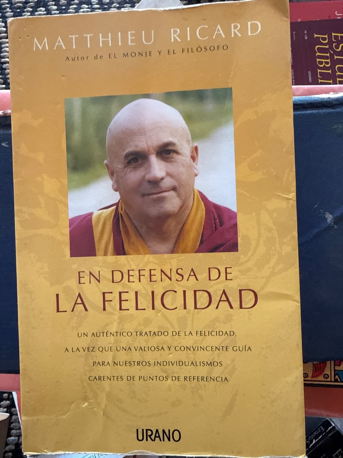 En defensa de la felicidad / In Defense of Happiness — Matthieu Ricard, libro usado