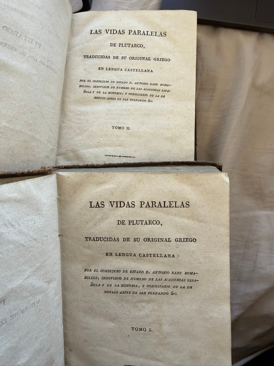 Las Vidas Paralelas de Plutarco — Tomo II