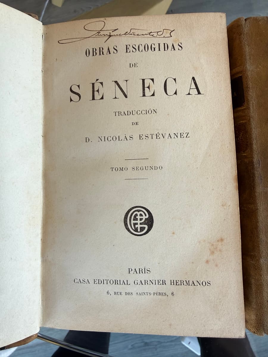 Obras Escogidas de Séneca — Tomo II