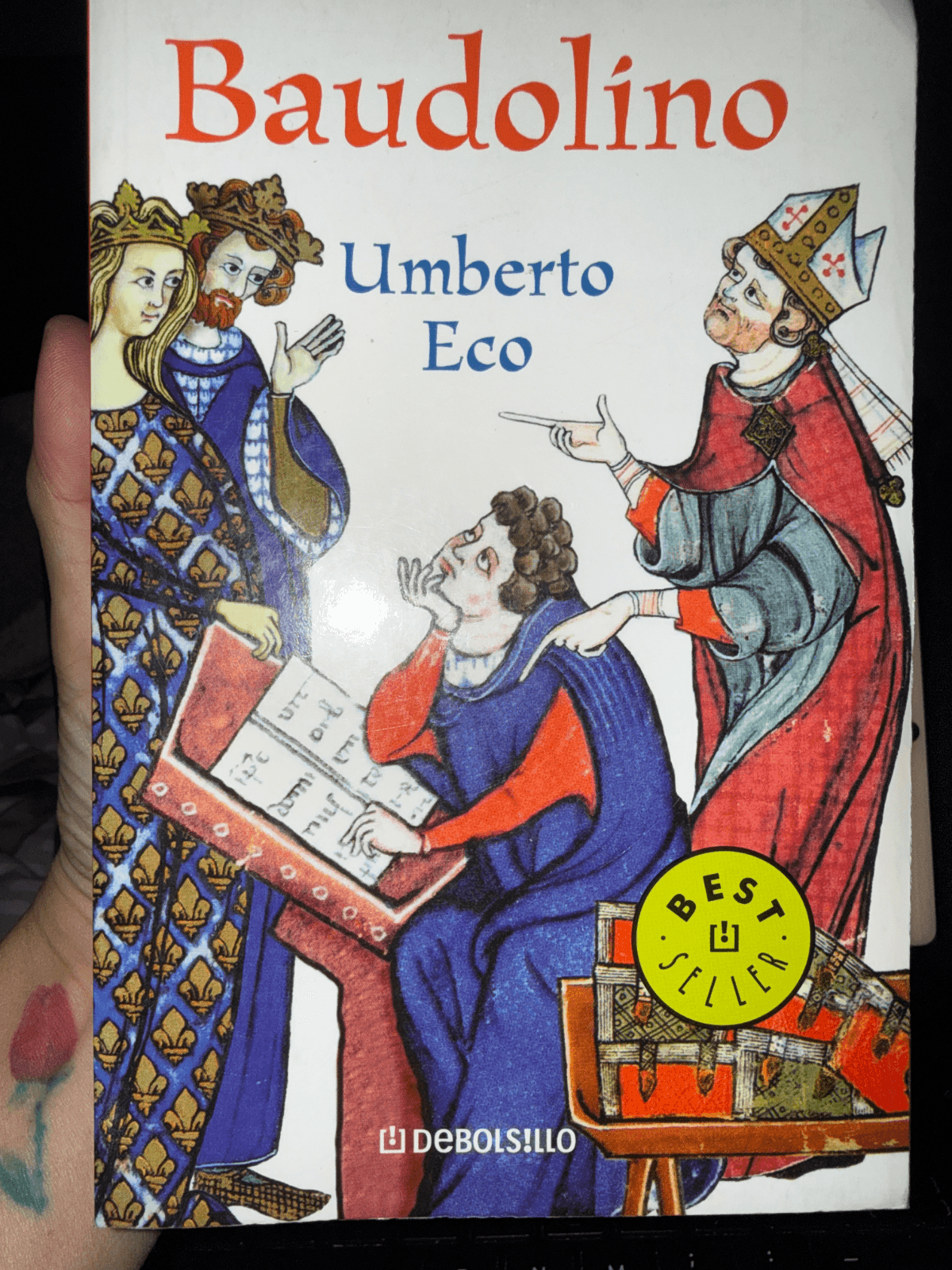 BAUDOLINO — Umberto Eco, libro usado