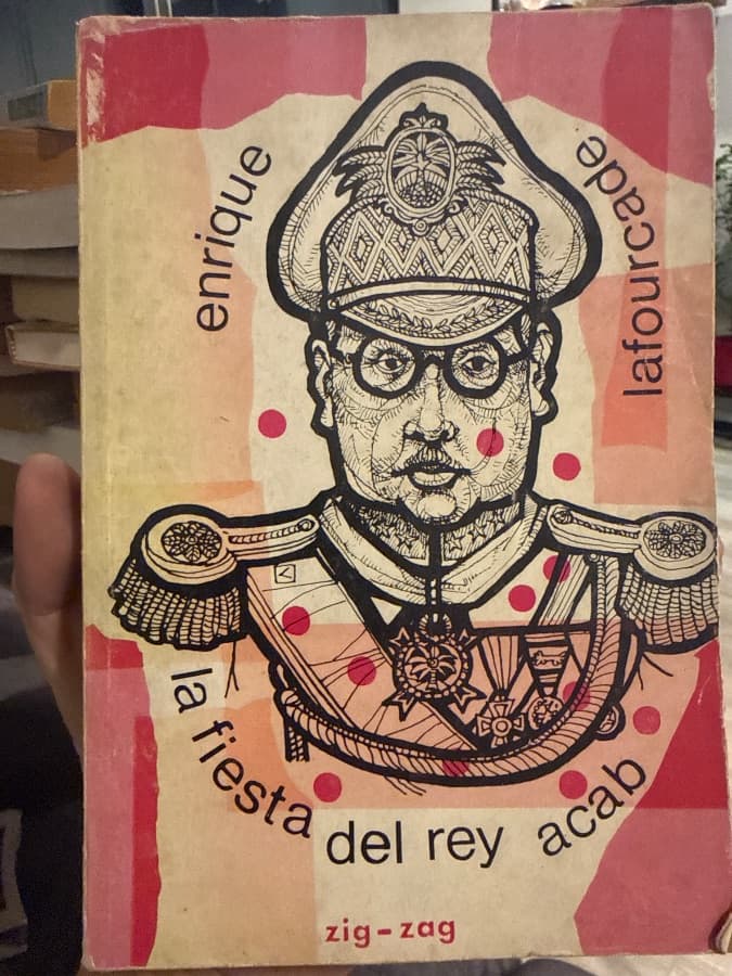 La fiesta del rey Acab — Enrique Lafourcade, libro usado