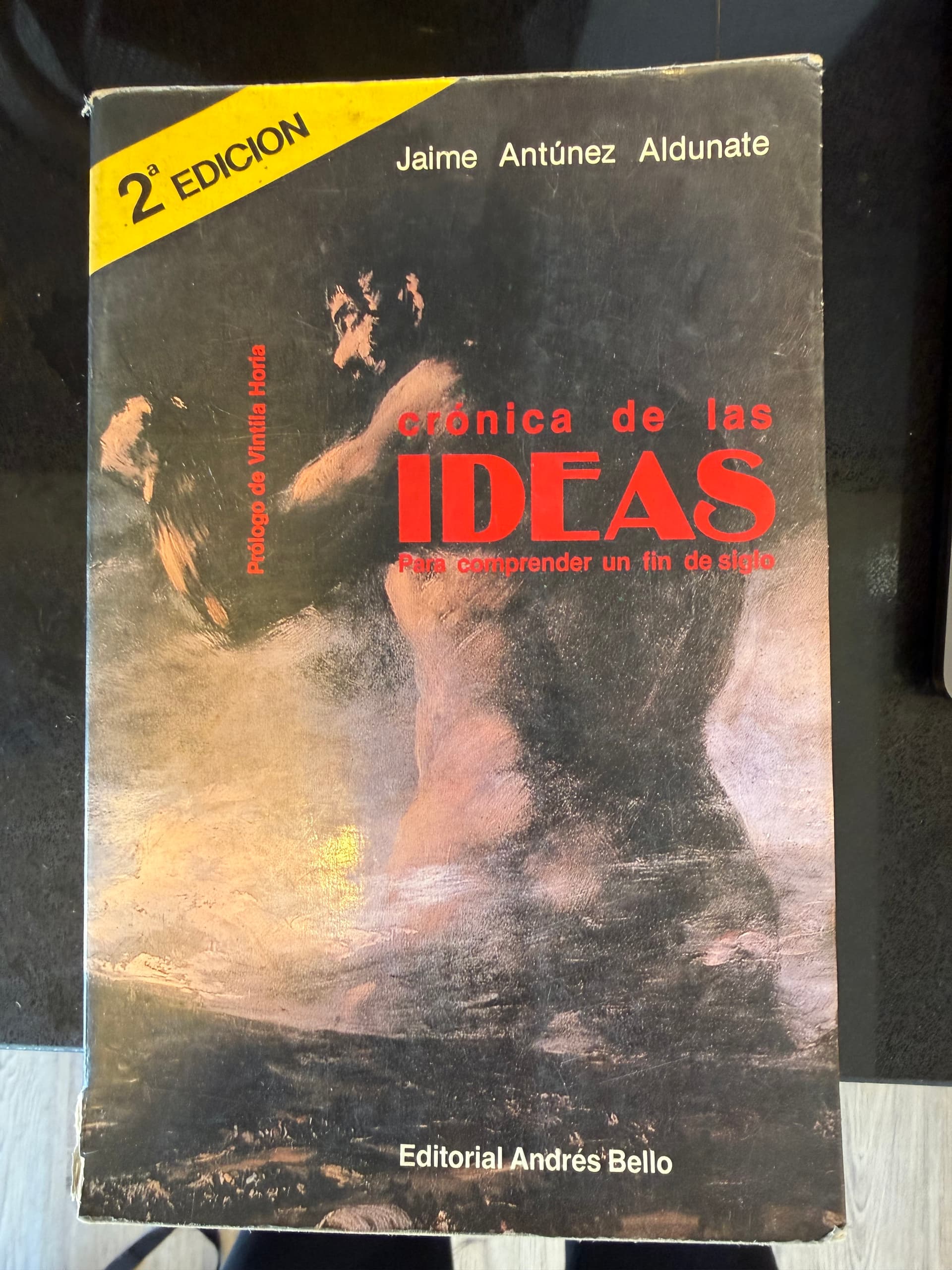 Crónica de las ideas — para comprender un fin de siglo — Jaime Antúnez Aldunate, libro usado (foto 1 de 2)