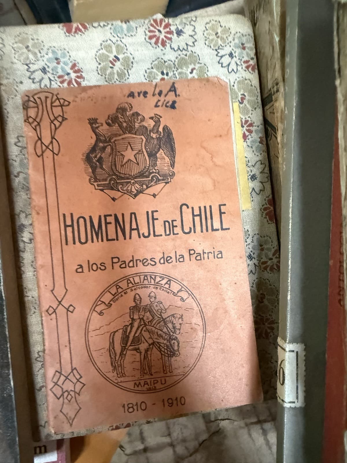 Homenaje de Chile a los Padres de la Patria (1810-1910) — Varios autores, libro usado