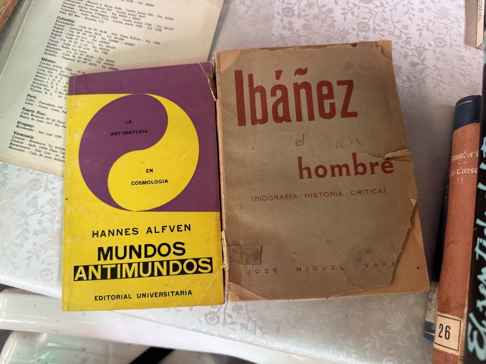 Mundos-Antimundos. La antimateria en cosmología — Hannes Alfvén, libro usado