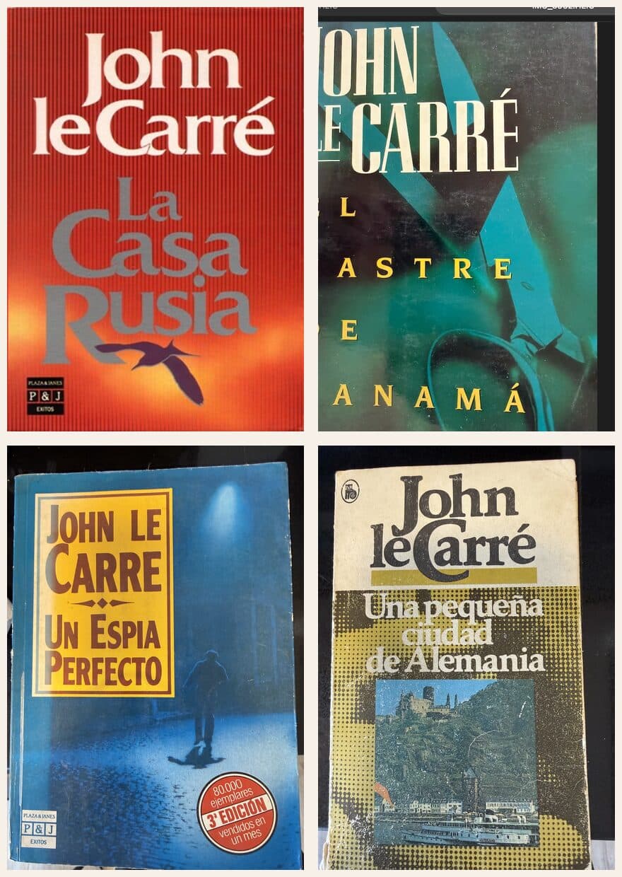 Lote 4 novelas de espías de John le Carré — John le Carré, libro usado