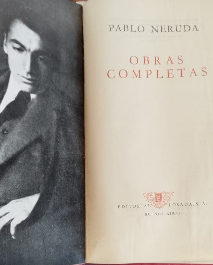 Obras completas — Pablo Neruda, libro usado (foto 1 de 7)