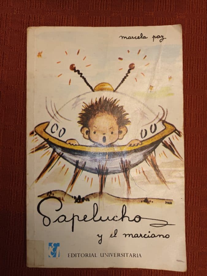 Papelucho y el marciano — Marcela Paz, libro usado