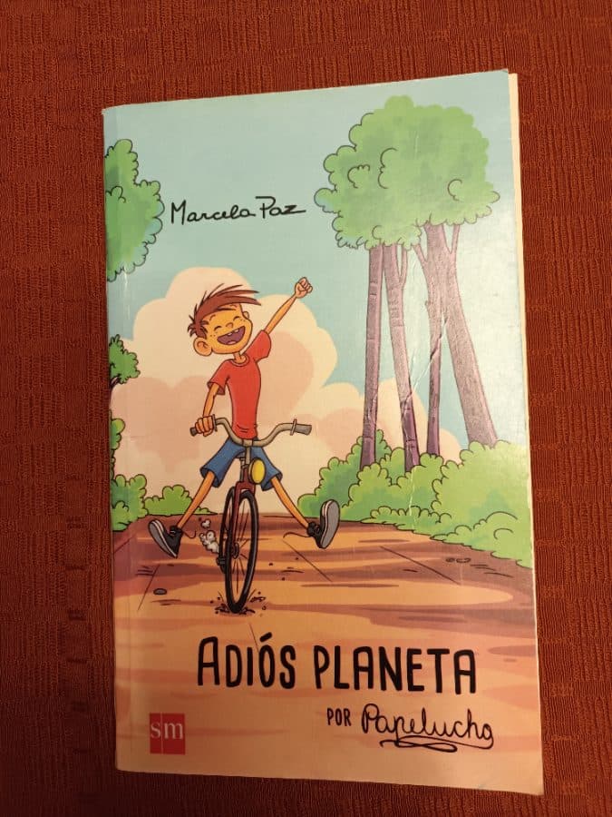 Adiós Planeta por Papelucho — Marcela Paz, libro usado