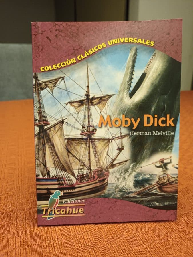 Moby Dick — Herman Melville, libro usado