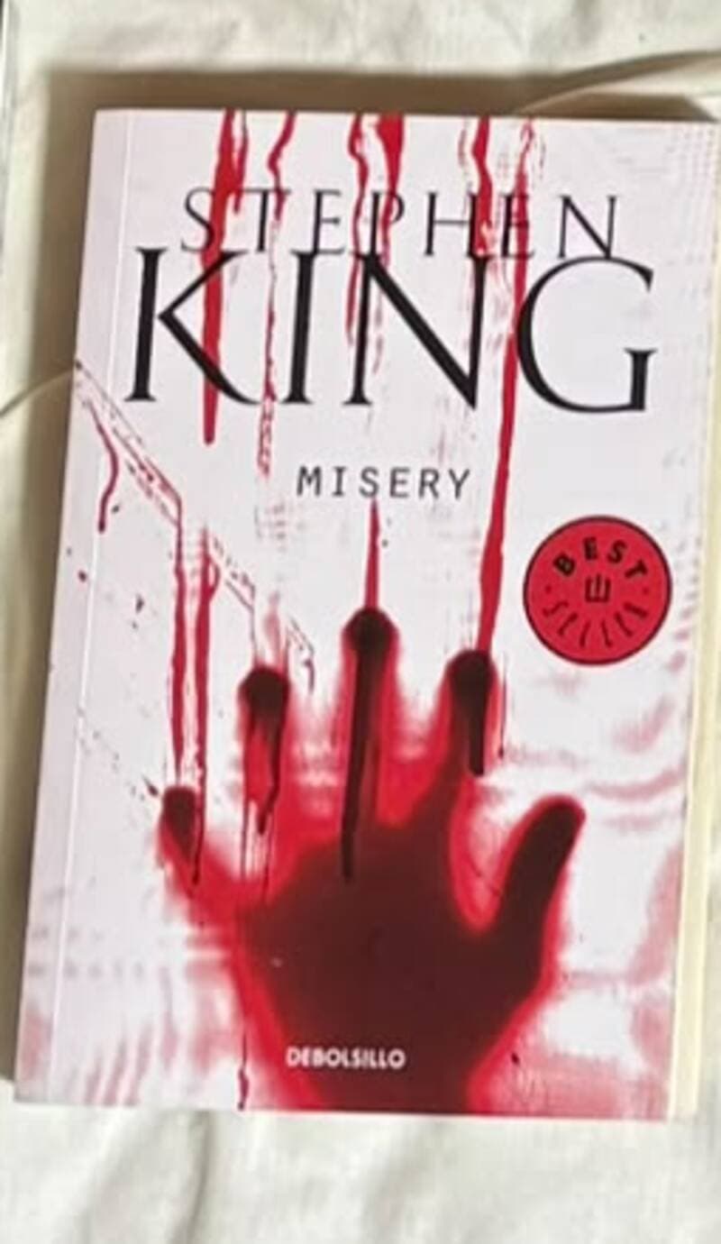 Misery — Stephen King, libro usado