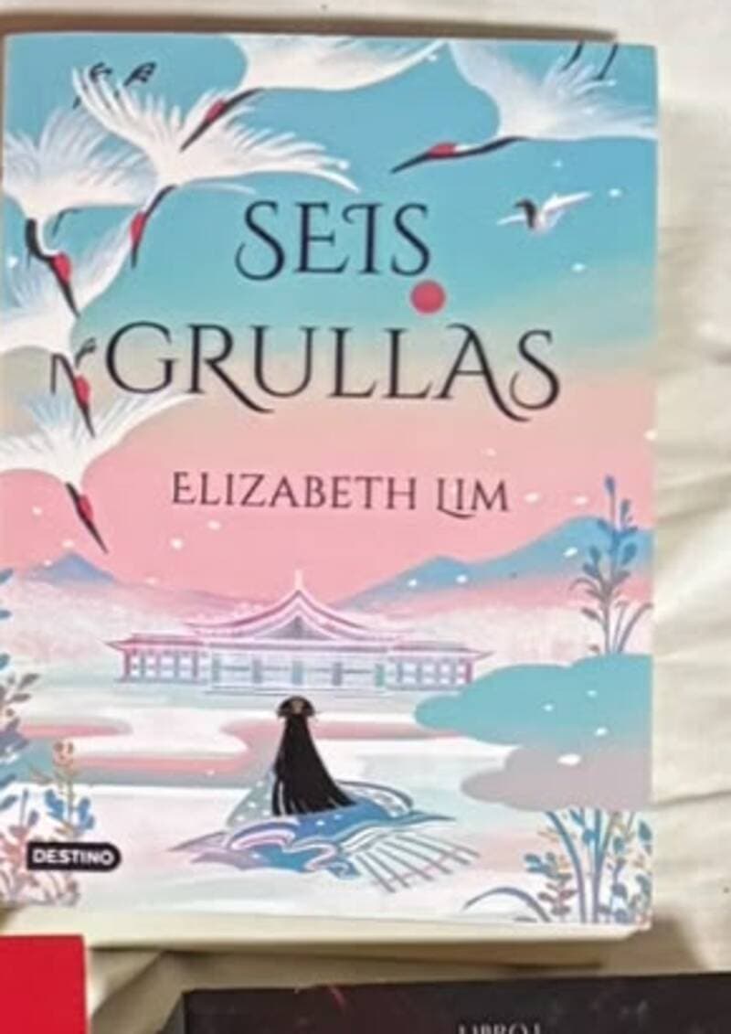 Seis grullas — Elizabeth Lim, libro usado