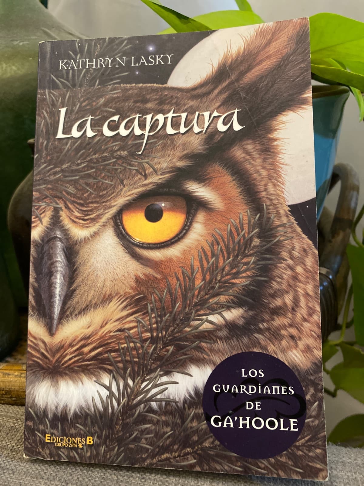 La captura — Kathryn Lasky, libro usado