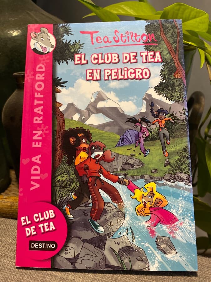 El Club de Tea en Peligro — Tea Stilton, libro usado