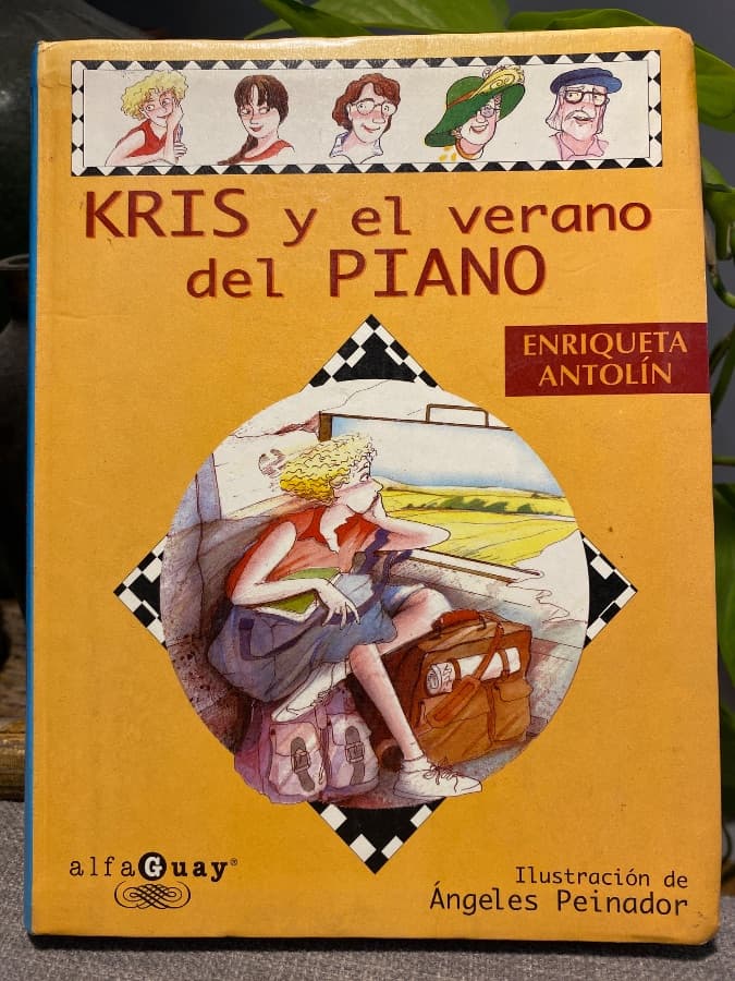 Kris y el verano del piano — Enriqueta Antolín, libro usado
