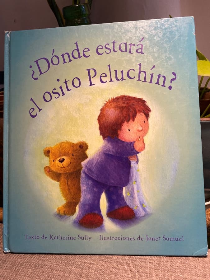 ¿Dónde estará el osito Peluchín? — Katherine Sully, libro usado
