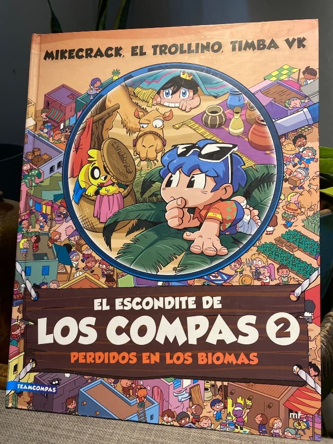 El Escondite de Los Compas 2: Perdidos en los Biomas — Mikecrack, El Trollino, Timba VK, libro usado