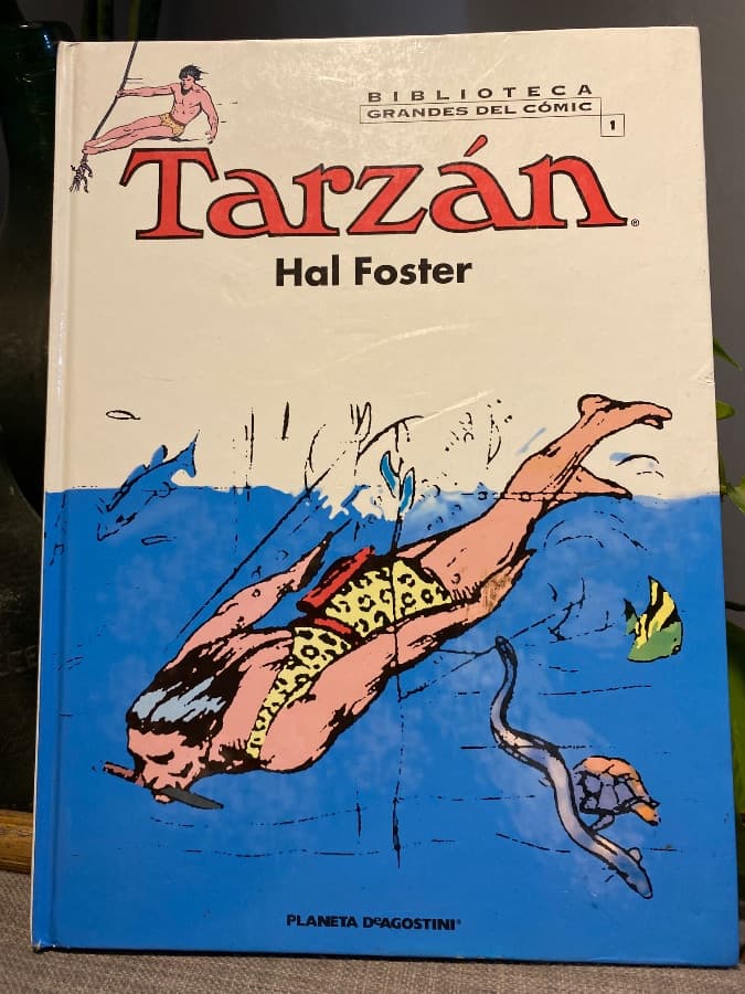 Tarzán — Hal Foster, libro usado