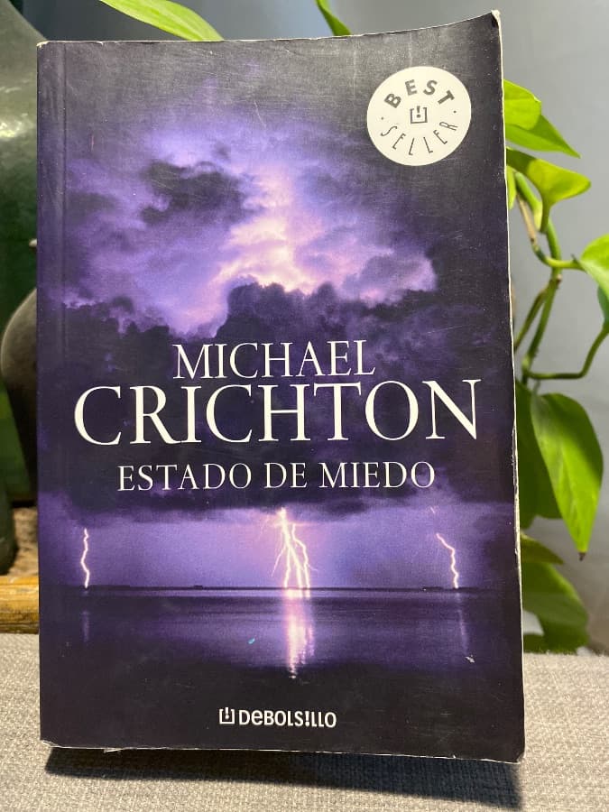 Estado de Miedo — Michael Crichton, libro usado