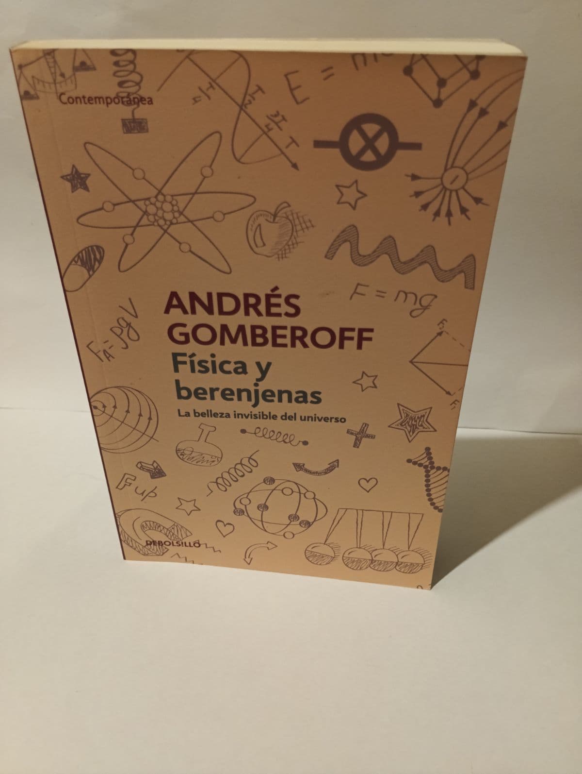 Física y berenjenas — Andrés Gomberoff, libro usado