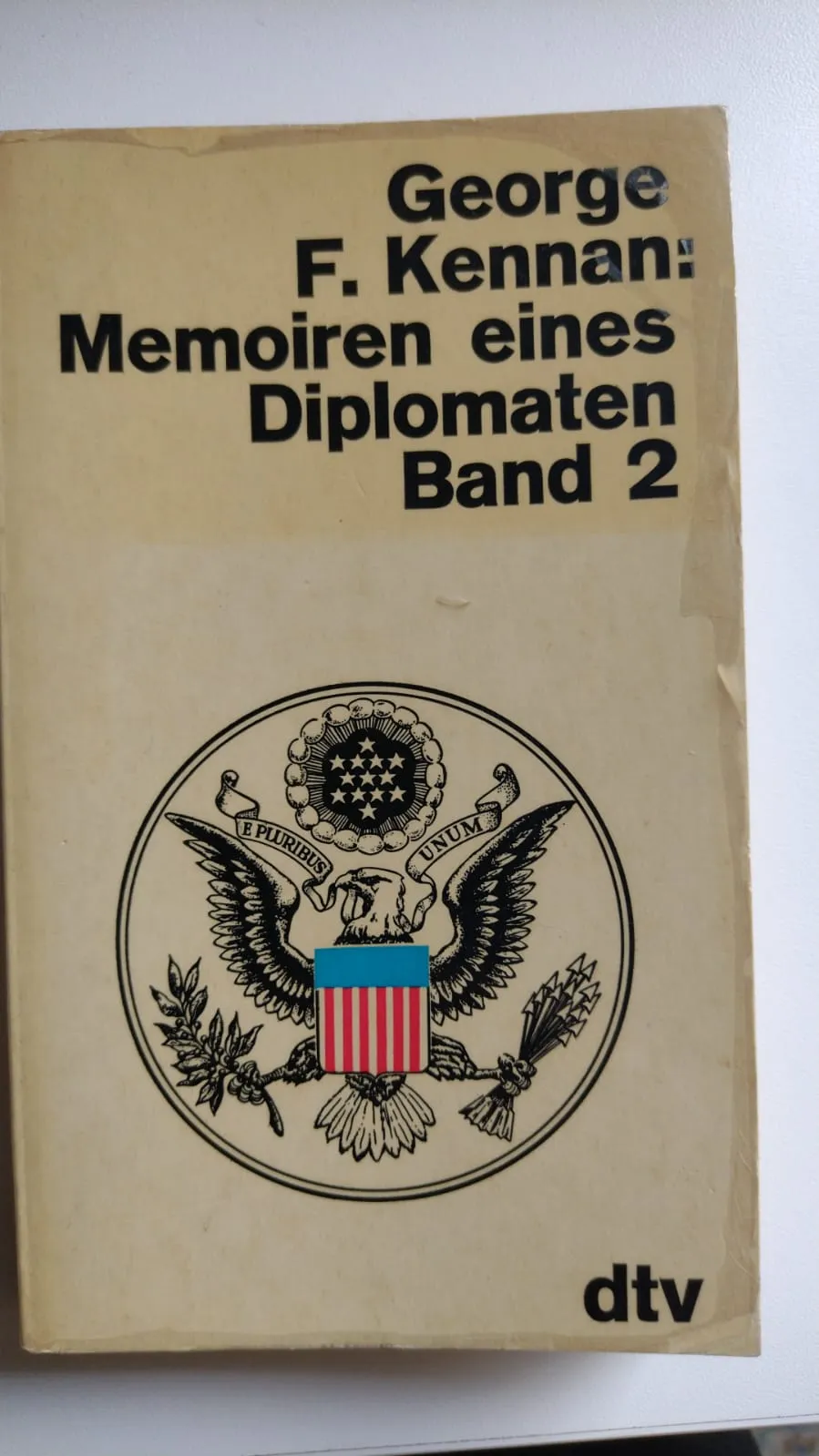 Memoiren eines Diplomaten. Band 2 — George F. Kennan, libro usado (foto 1 de 2)