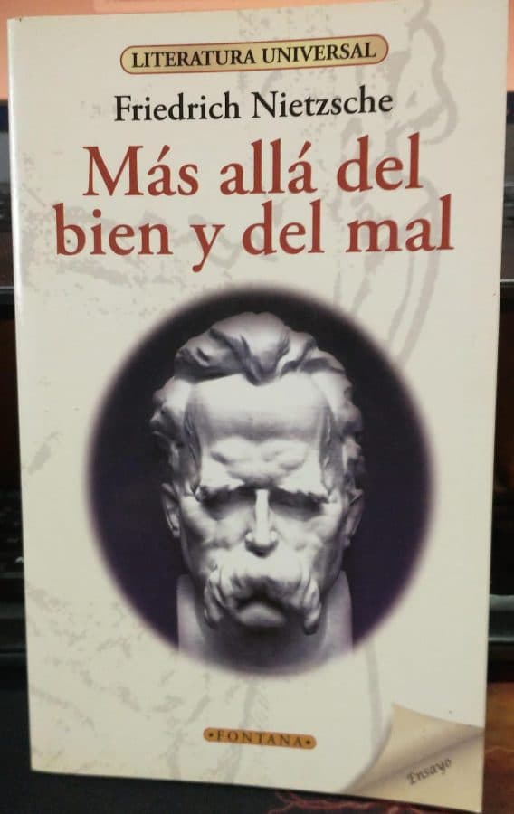 Más allá del bien y del mal — Friedrich Nietzsche, libro usado