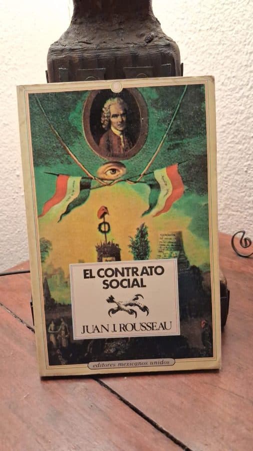 El Contrato Social — Jean-Jacques Rousseau, libro usado
