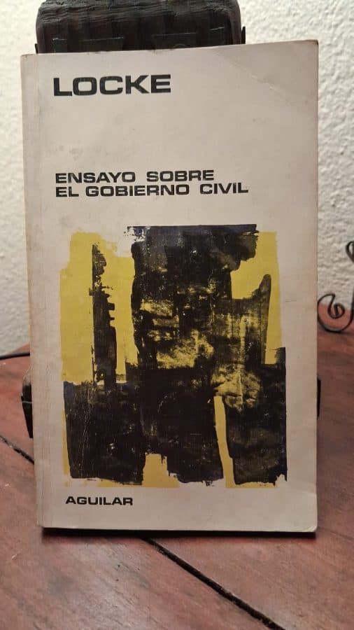 Ensayo sobre el Gobierno Civil — John Locke, libro usado